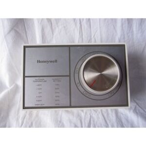 Honeywell Humidity Wall Control H808 B 1186 Air Conditioning Humidistat Temp.